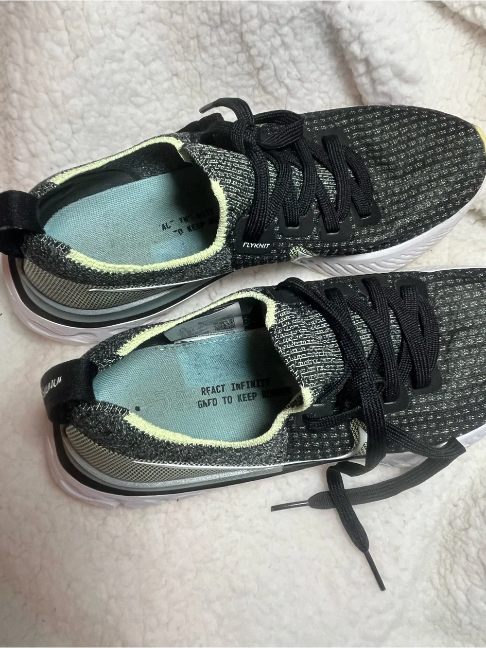 Pre-owned Nike React Infinity Run Flyknit Running Shoes